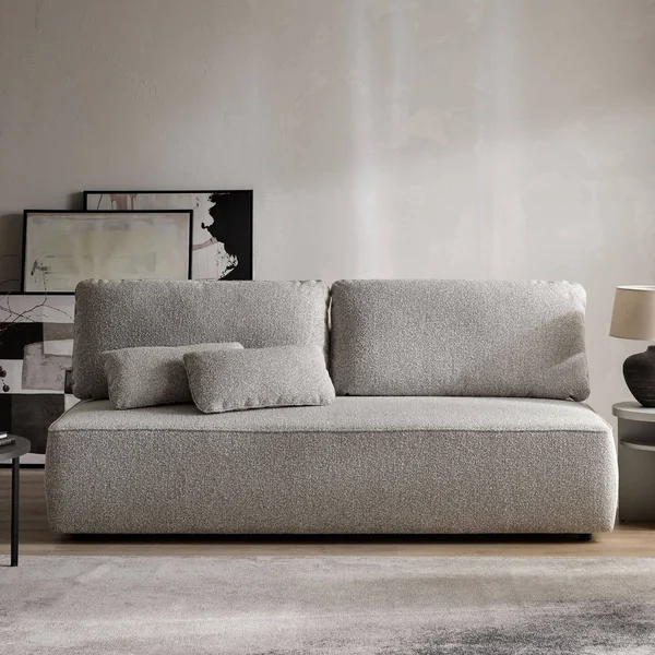 sofa w tkaninie monet silver